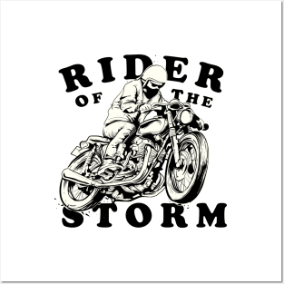 Rider of the storm ( Cafe Racer Edit ) Posters and Art